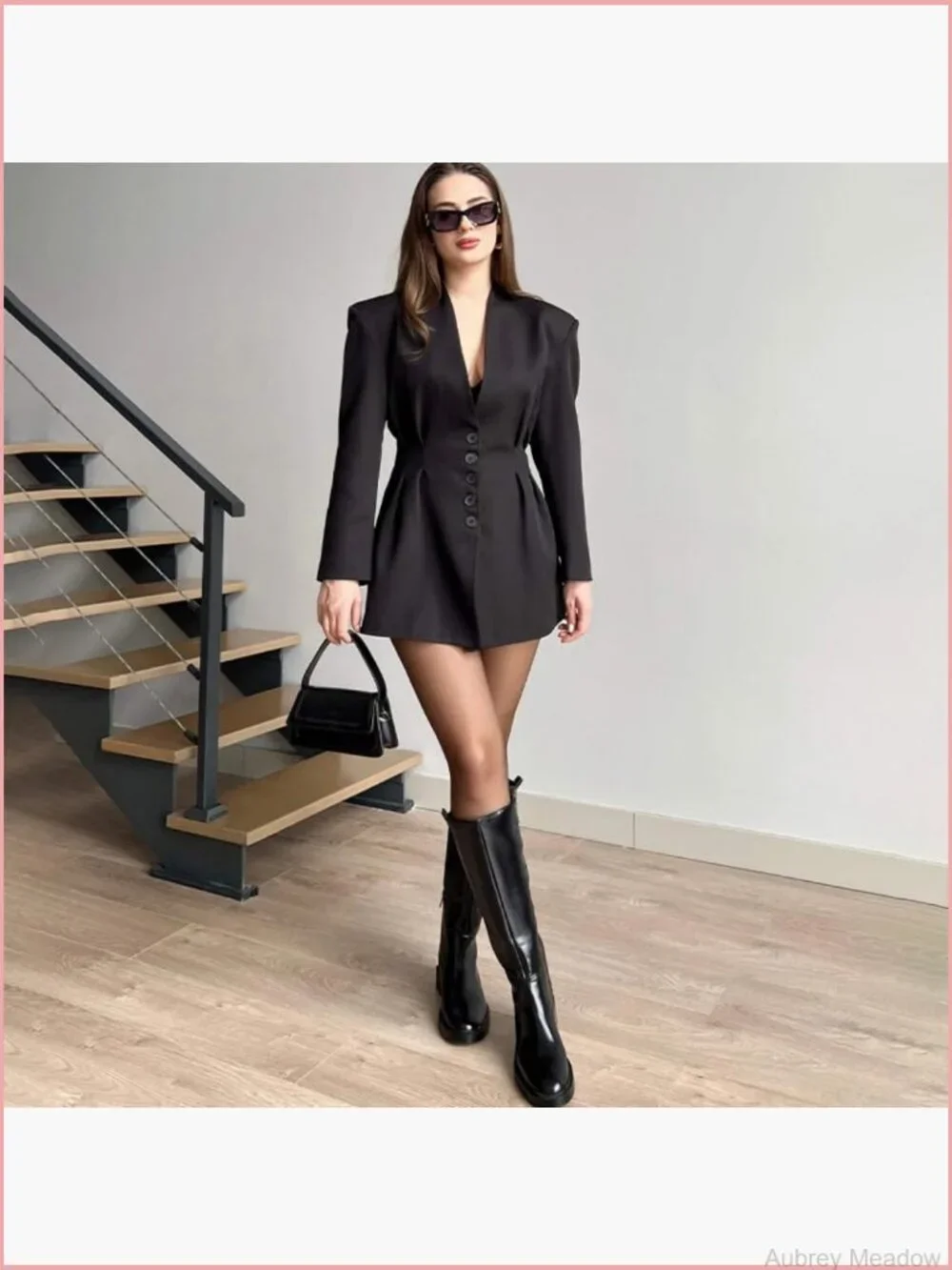 Single Breasted Blazer Business Casual Work Suit Jacket